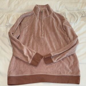 Madewell quarter zip sweatshirt size xs
